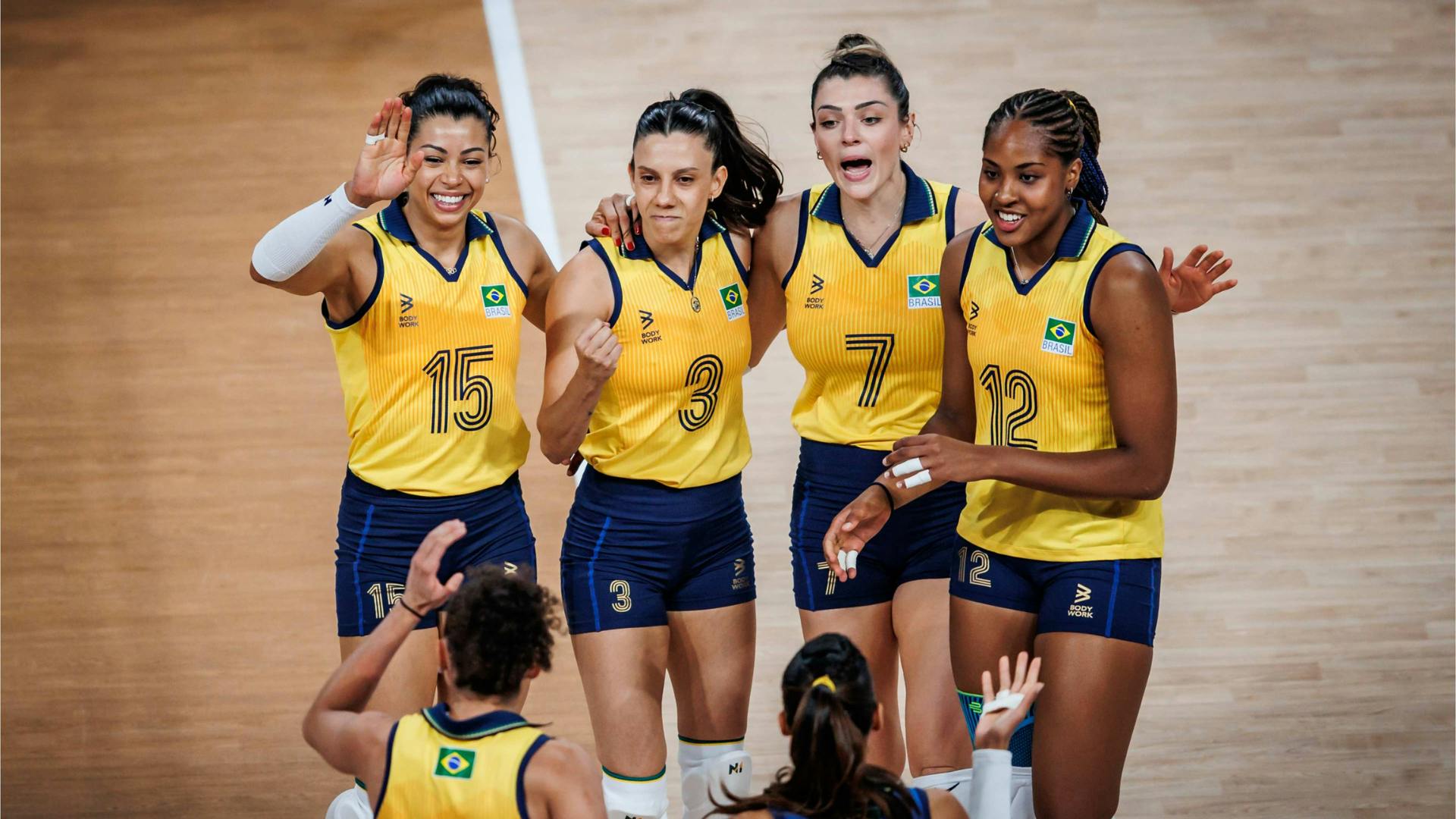 Rosamaria, Brazil start Paris 2024 campaign with big win over Kenya